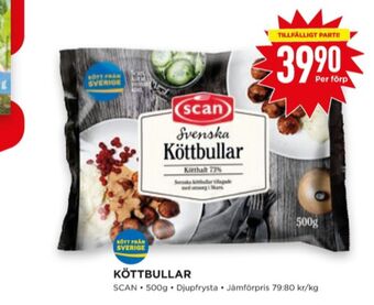 Willys Scan köttbullar erbjuda