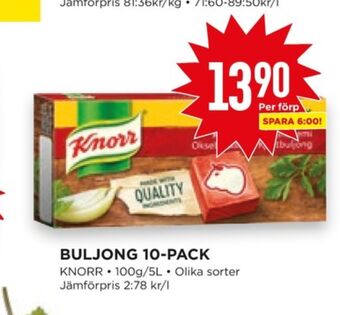 Knorr buljongtärningar