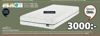 JYSK DREAMZONE GOLD T15 BÄDDMADRASS erbjuda