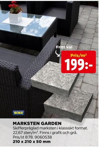 Jem&Fix Marksten garden erbjuda