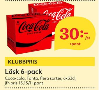 Hemköp Läsk 6-pack erbjuda