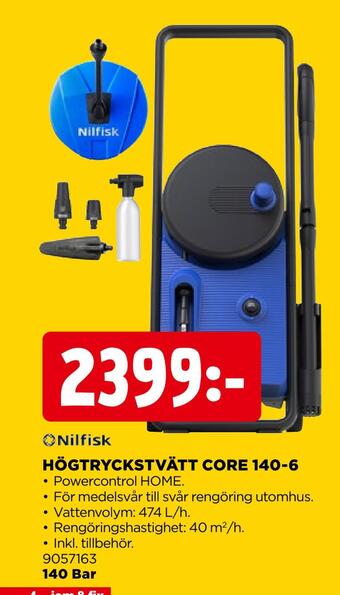 Högtryckstvätt core 140-6