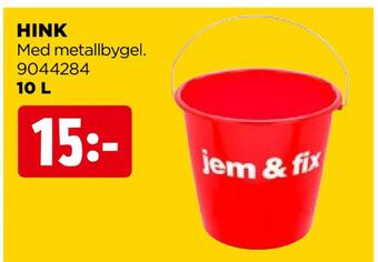 Jem&Fix Hink erbjuda