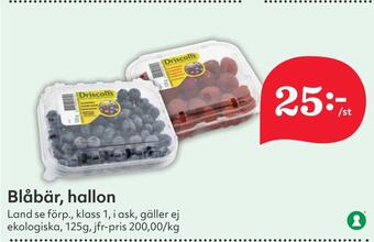 Hemköp Blåbär, hallon erbjuda