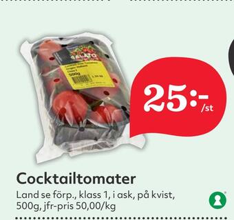 Hemköp Cocktailtomater erbjuda