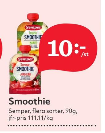 Hemköp Smoothie erbjuda