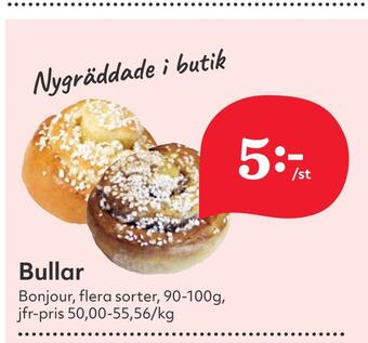 Hemköp Bullar erbjuda