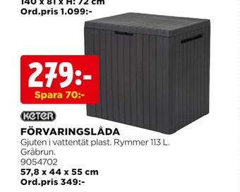 Jem&Fix Förvaringslåda erbjuda