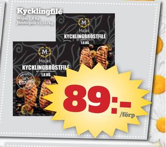 Bonum Matmarknad Kycklingfilé erbjuda