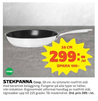 Coop Konsum Stekpanna erbjuda