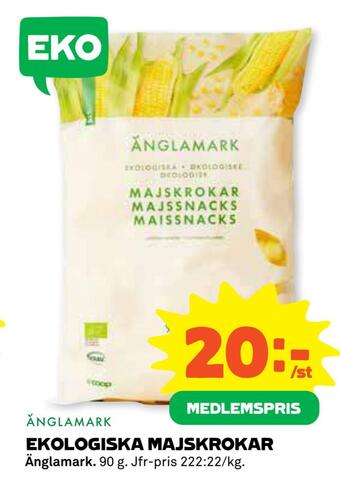 Coop Konsum Ekologiska majskrokar erbjuda