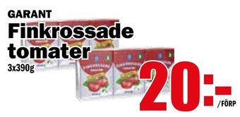 Matdax Finkrossade tomater erbjuda
