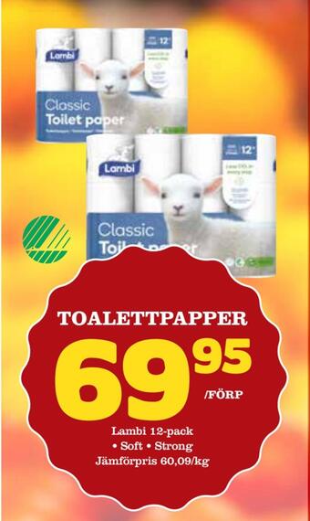Bonum Matmarknad Toalettpapper erbjuda