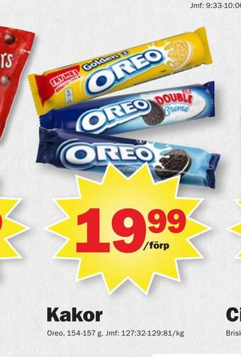 Pekås Kakor erbjuda