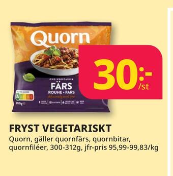 Tempo Fryst vegetariskt erbjuda