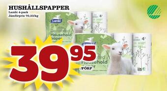 Supergrossen Hushållspapper erbjuda