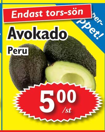 T-jarlen Avokado erbjuda