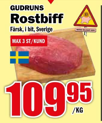 Matdax Rostbiff erbjuda