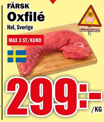 Matdax Oxfilé erbjuda