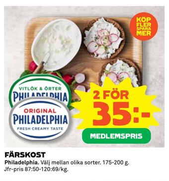 Coop Extra Färskost erbjuda