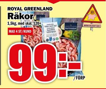 Matdax Räkor erbjuda
