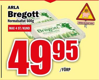 Matdax Bregott erbjuda