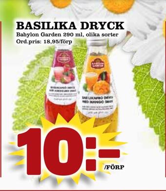 Basilika dryck