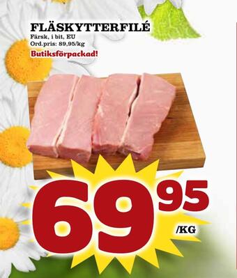 Supergrossen Fläskytterfilé erbjuda