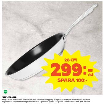 Coop Extra Stekpanna erbjuda