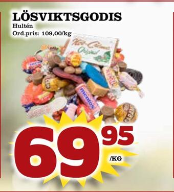 Supergrossen Lösviktsgodis erbjuda