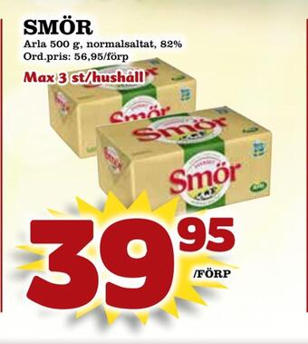 Supergrossen Smör erbjuda