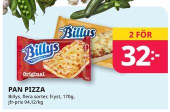 Tempo Pan pizza erbjuda
