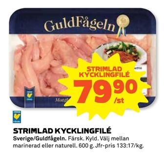 Coop Extra Strimlad kycklingfilé erbjuda