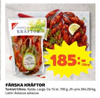 Färska kräftor