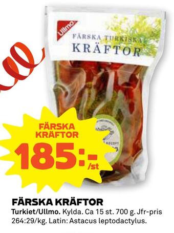 Coop Forum Färska kräftor erbjuda
