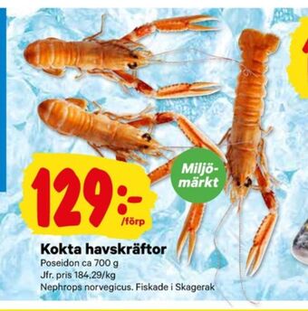 City Gross Poseidon havskräftor erbjuda