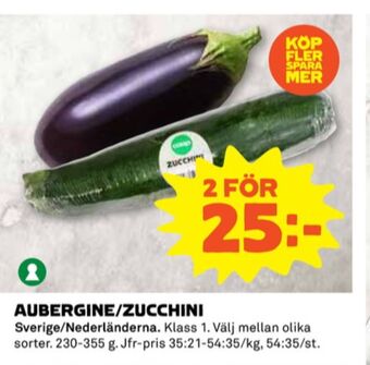 Coop Coop zucchini erbjuda