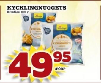 Matdax Kronfågel kycklingnuggets erbjuda