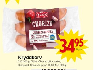 Matöppet Garant chorizo erbjuda