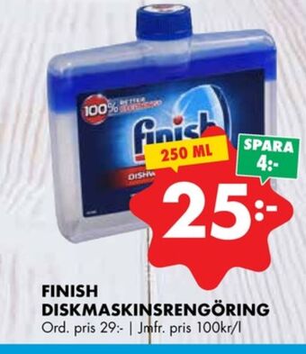 ÖoB Finish diskmaskinrengöring erbjuda