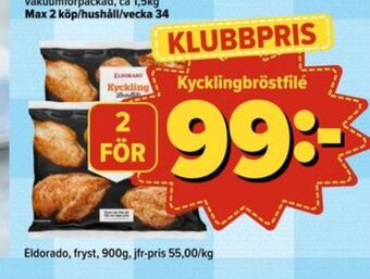 Östenssons Eldorado kycklingbröstfilé erbjuda