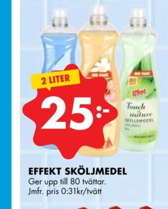 ÖoB Effekt sköljmedel erbjuda