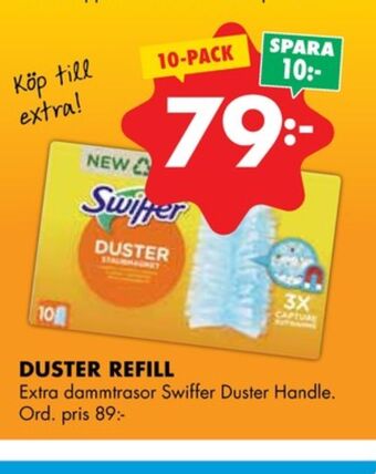 ÖoB Swiffer dammvippa erbjuda