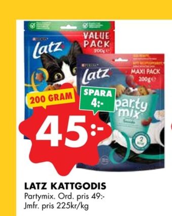 ÖoB Latz kattgodis erbjuda