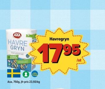 Östenssons Axa havregryn erbjuda