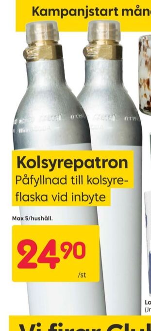 Rusta Oral-b kolsyrepatron erbjuda