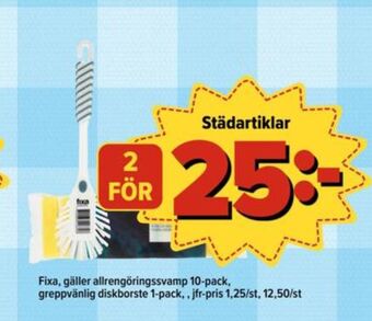 Östenssons Fixa kökssvamp erbjuda