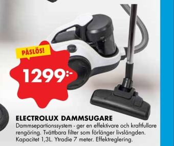 ÖoB Electrolux dammsugare erbjuda