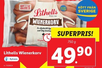 Lidl Lithells Wienerkorv erbjuda
