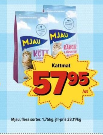 Östenssons Mjau kattmat erbjuda